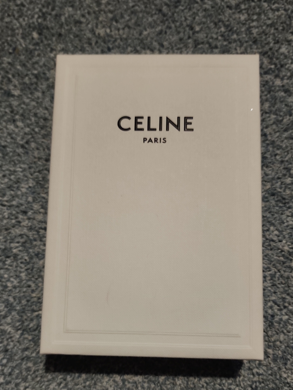 Celine Paris White Logo Accessories Box